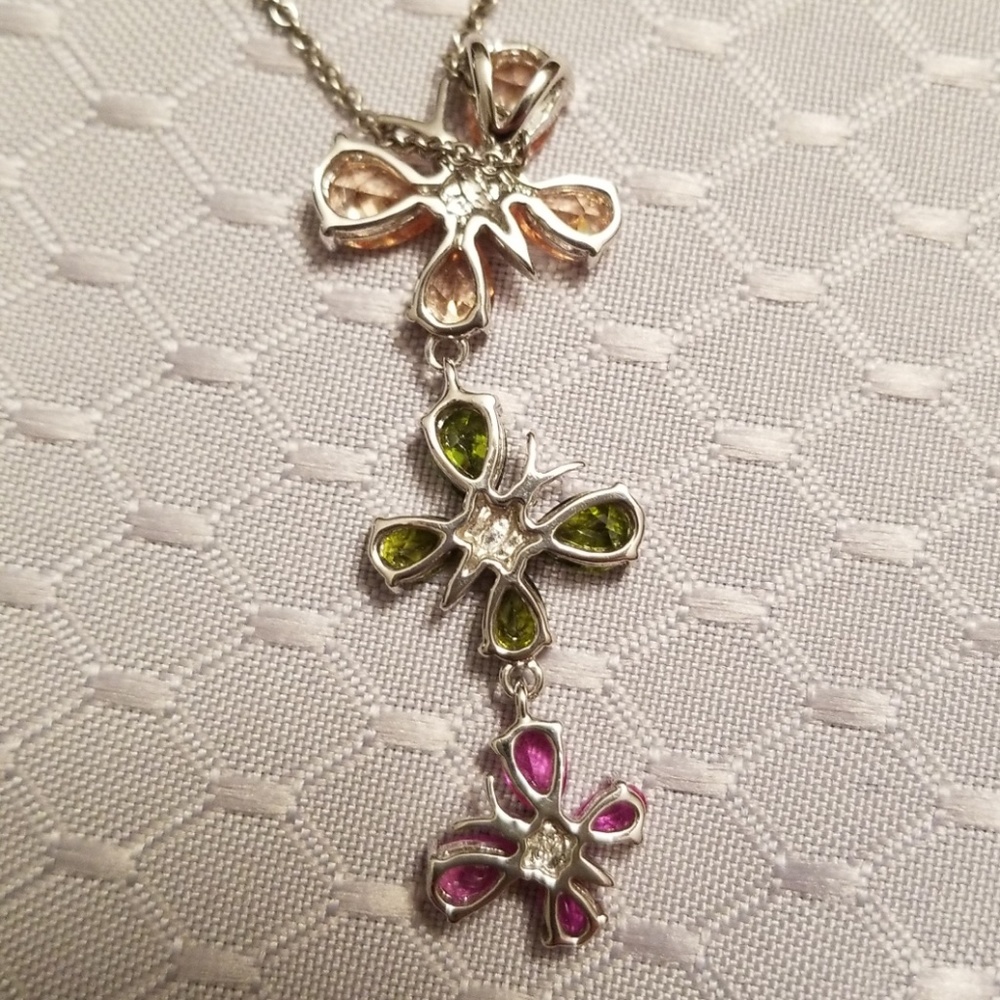 Sterling Butterfly Necklace - Picture 4 of 5